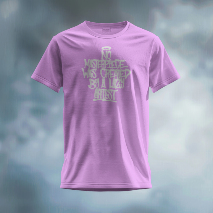 No Masterpiece Was Created By A Lazy Artist Graphic T-Shirt