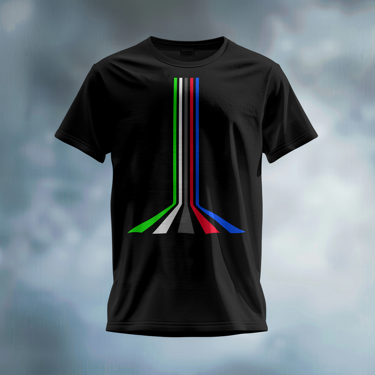 Retro Spectrum Stripe T-Shirt