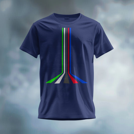 Retro Spectrum Stripe T-Shirt