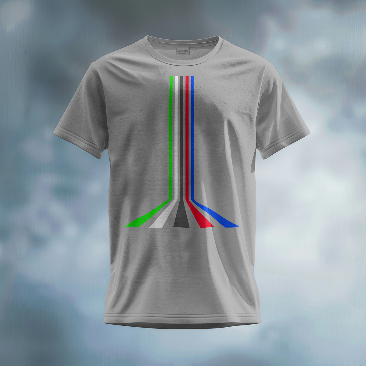 Retro Spectrum Stripe T-Shirt