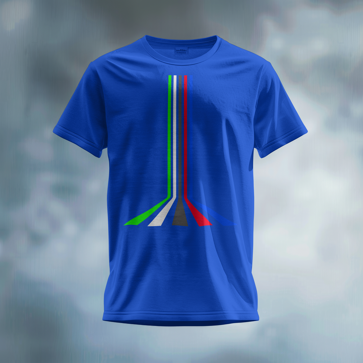 Retro Spectrum Stripe T-Shirt