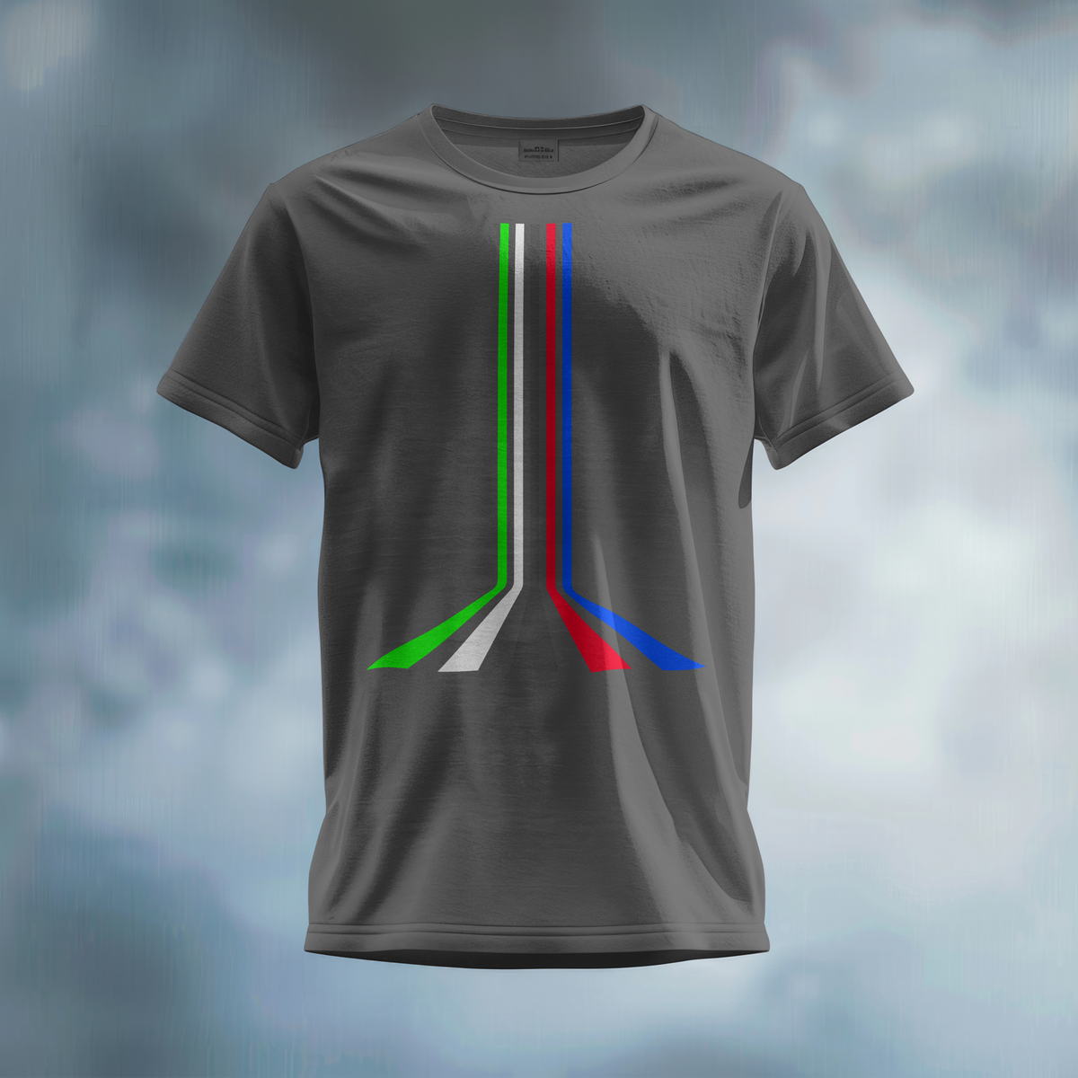Retro Spectrum Stripe T-Shirt